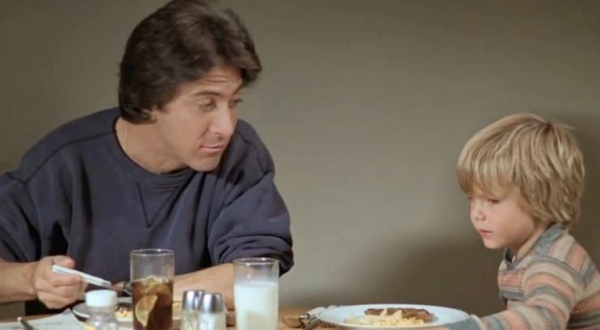 Dustin Hoffman, em Kramer Vs. Kramer.