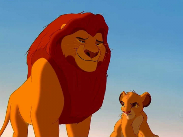 Mufasa, de O Rei Leão.