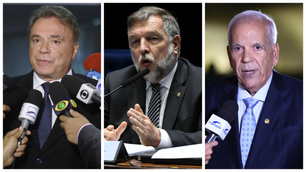 Alvaro, Flávio Arns e Oriovisto: senadores do Paraná não assinaram requerimento