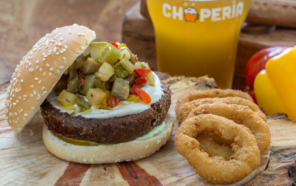 Hambúrguer Vegano de Feijão