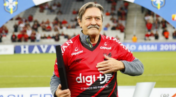 Sicupira: atleta é até hoje o maior goleador do Athlético, com 158 gols marcados.
