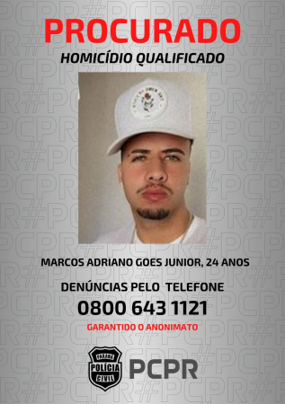 Um dos procurados