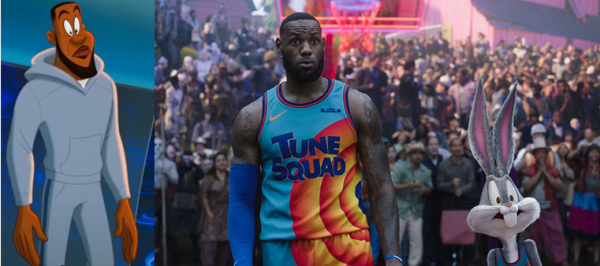 A versão cartoon de LeBron James e sua aparição no jogo de basquete ao lado do Pernalonga: visuais inéditos