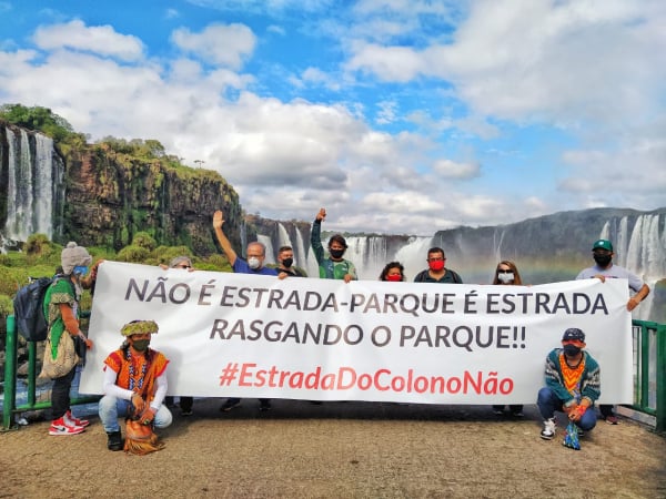 Lideranças pedem à Unesco pedem um posicionamento sobre os riscos da reabertura da Estrada
