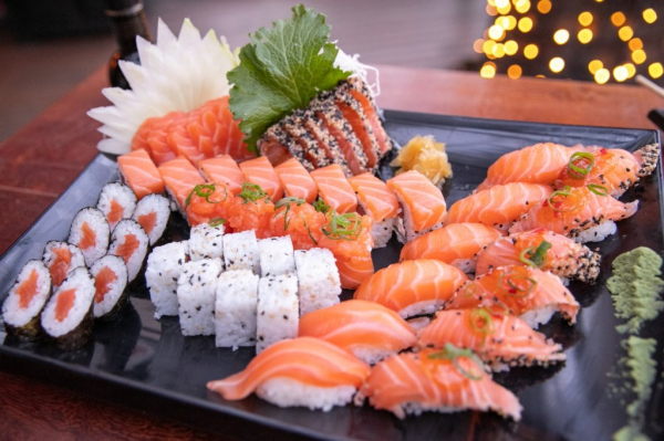 Combinado de sushis do Wit