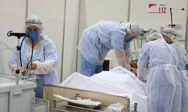 De acordo com Michele Caputo, já há relatos de hospitais com 100% de sua capacidade sendo utilizada.