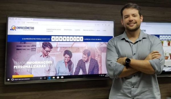 Otávio Amaral, empresário e CEO do Empresômetro
