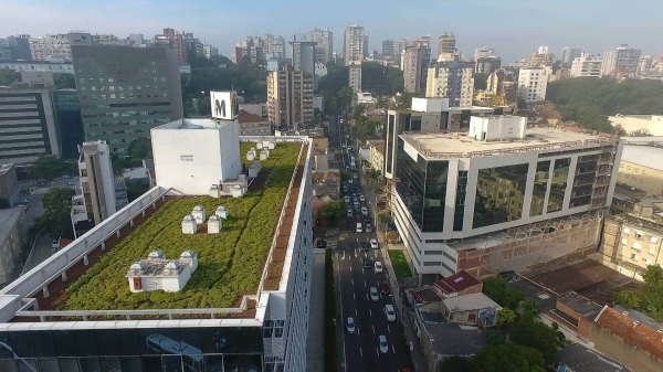 Construção civil está impulsionada a inserir telhados verdes em projetos residenciais e comerciais