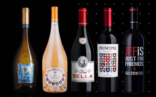 Vinhos da degustação