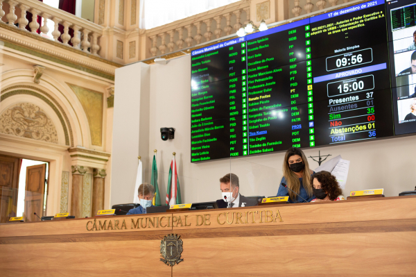 Câmara: salário dos parlamentares da cidade passará dos atuais R$ 15.594,73 para R$ 17.401,42.