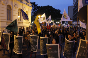 Estudantes farão manifestação em Curitiba nesta quinta com pauta ampliada