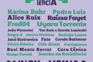 Festival da Resistência de Curitiba terá vários artistas em grande show-protesto. Saiba quando e onde
