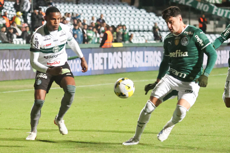 Coritiba x Palmeiras, no Couto Pereira