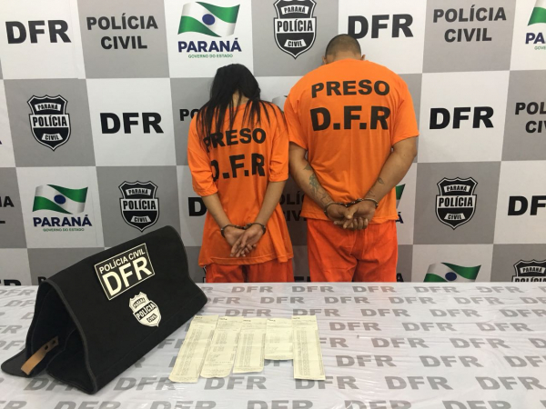 Os suspeitos foram presos no bairro Uberaba.