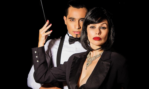Louise Malucelli e Marcos Roberts.