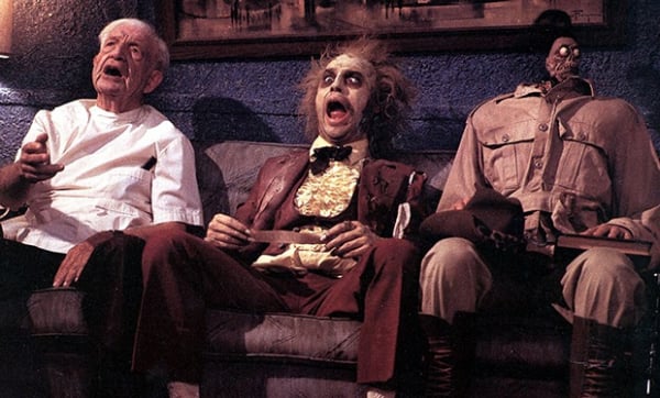 Beetlejuice - Os Fantasmas se Divertem, de Tim Burton.