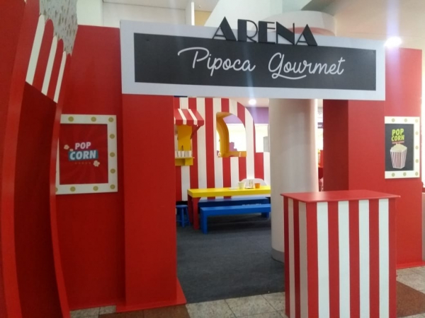 Arena Pipoca Gourmet.