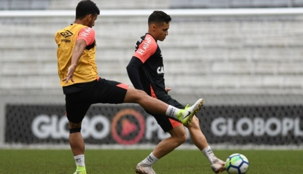 Imagem do treino do Atl\u00e9tico na manh\u00e3 deste s\u00e1bado