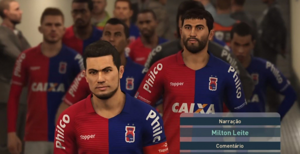O Paran\u00e1 Clube no PES 2019