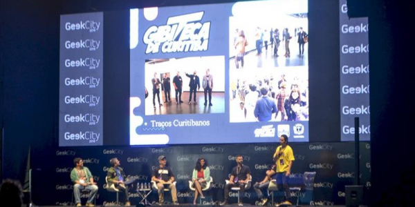 Encontro do Geek City realizado em Curitiba no come\u00e7o de setembro
