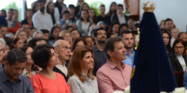Haddad na missa