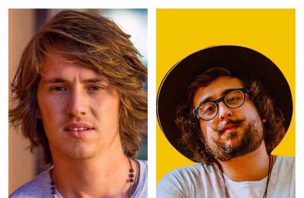 Vitor Kley e Zeeba.