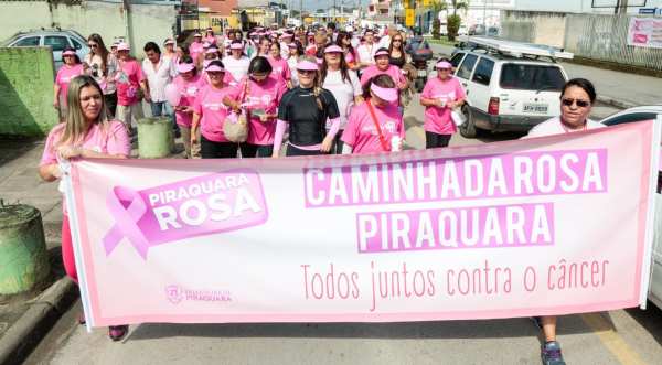 Ao longo do m\u00eas, Prefeitura realiza diversas a\u00e7\u00f5es sobre o Outubro Rosa