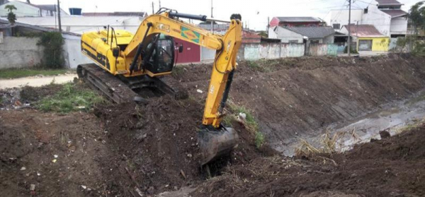 Obras nos rios fazem parte do mutir\u00e3o do dia 31 no Boqueir\u00e3o