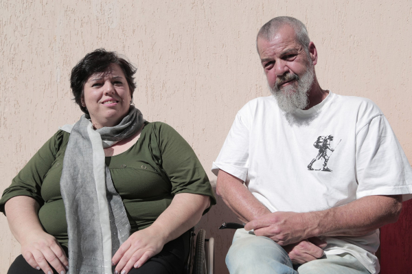 Os pesquisadores musicais Liane Guariente e Plinio Silva