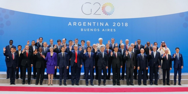 Foto Oficial da C\u00fapula do G20 com chefes de Estado","