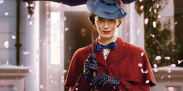Emily Blunt, como Mary Poppins.