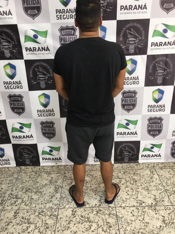 Suspeito foi preso em Colombo, na Regi\u00e3o Metropolitana de Curitiba.