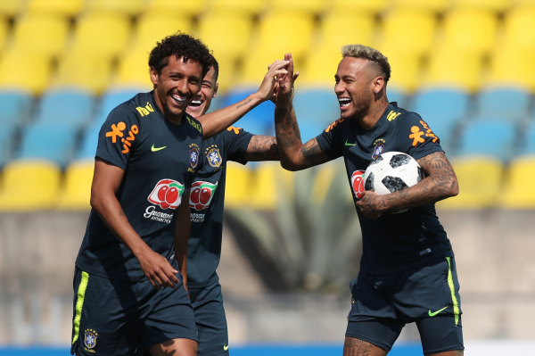 Marquinhos, Coutinho e Neymar