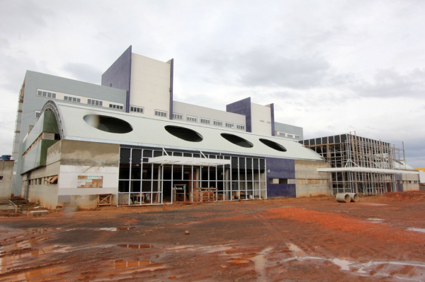 Obra do Hospital Regional do Centro Oeste