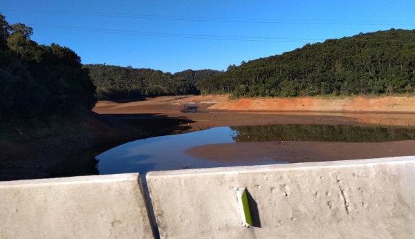 Barragem do Vossoroca sente a falta de chuvas