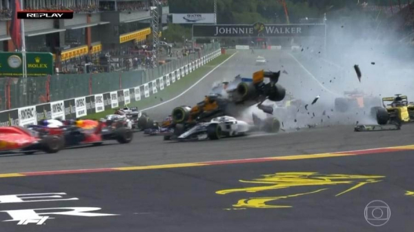 O acidente de Fernando Alonso