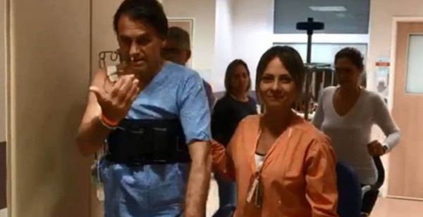 Bolsonaro no hospital