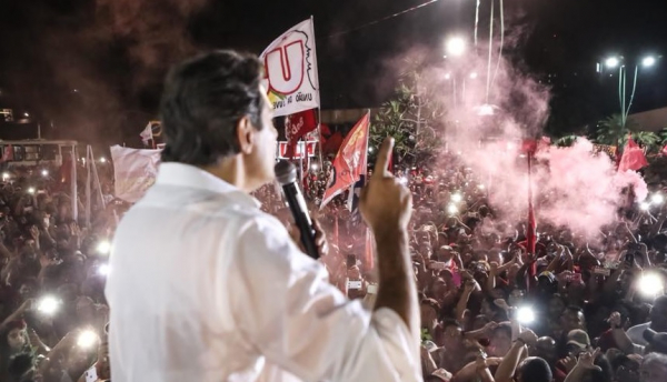 Haddad em campanha