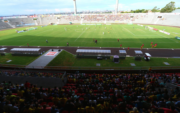 O est\u00e1dio Ol\u00edmpico Regional, em Cascavel
