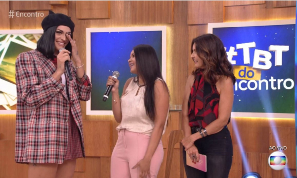 Pabllo Vittar no 'Encontro'