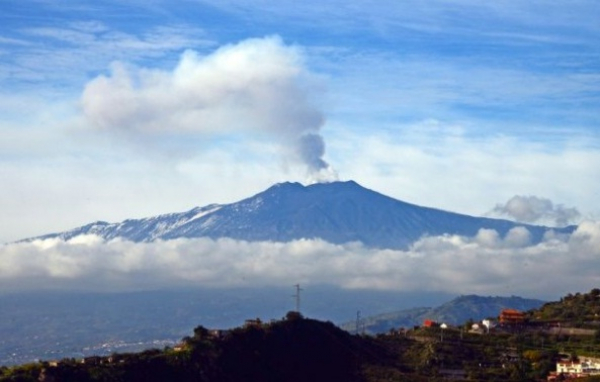 O vulc\u00e3o Etna