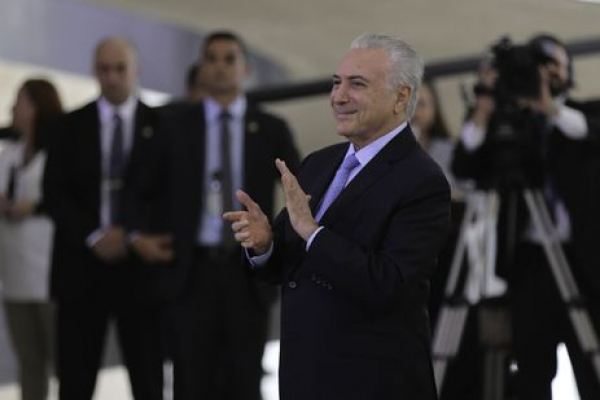 O presidente Michel Temer