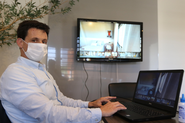 Imobiliárias oferecem o tour virtual para os futuros compradores