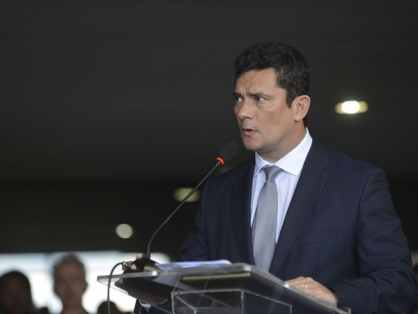 O ex-juiz e atual ministro da Justiça, Sergio Moro