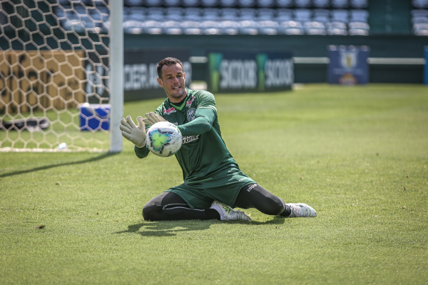 Wilson: goleiro vai enfrentar o time com mais finalizações certas do Brasileirão 2020