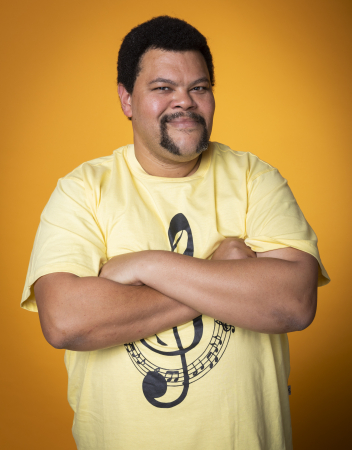 O ator e cantor Babu Santana, ex-’Big Brother’