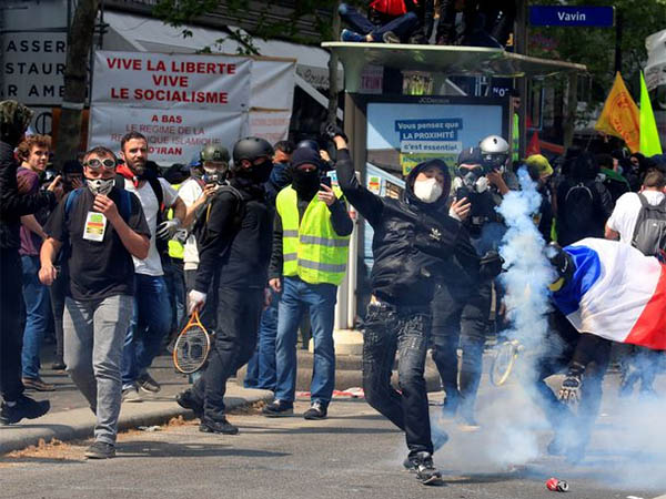 Dia do Trabalho, em Paris: 165 pessoas foram detidas