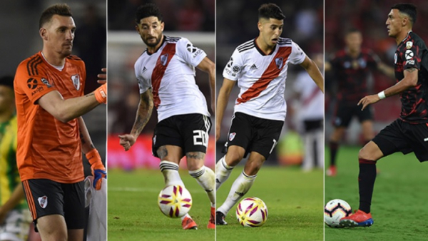 Os quatro do River convocados para a seleção argentina