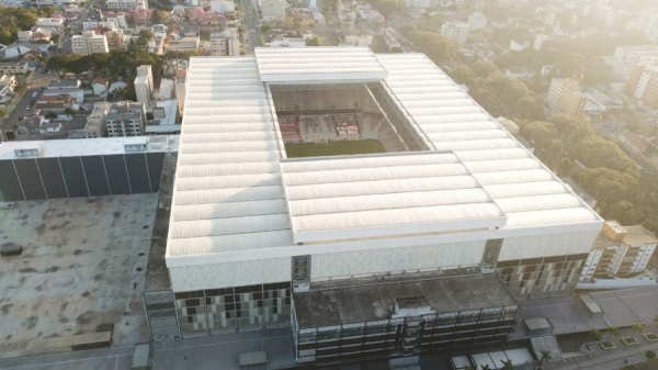 A Arena da Baixada: Athletico espera voltar a utilizar o estádio nos próximos dias