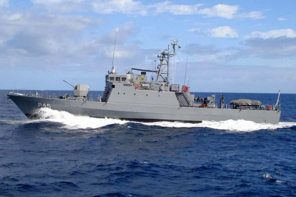 Porto de Paranaguá recebe Navio Patrulha Guaporé.